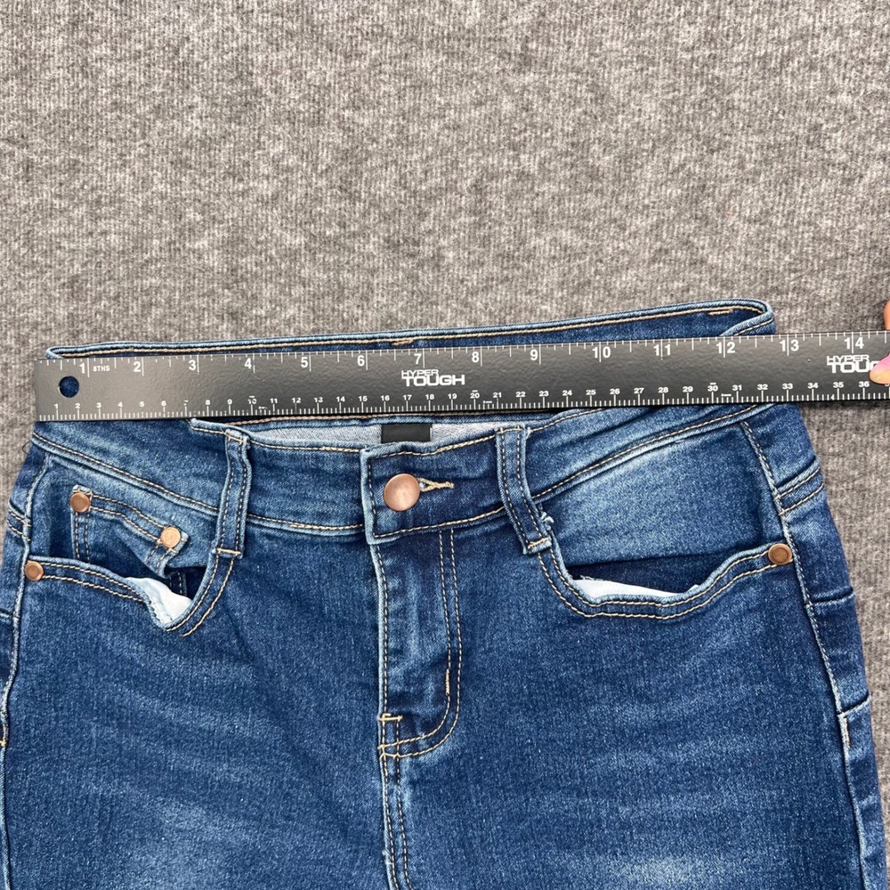 Fashion Nova Women Dark Wash High Rise Skinny Jeans Size 5/6 Stretch Denim - Picture 8 of 12